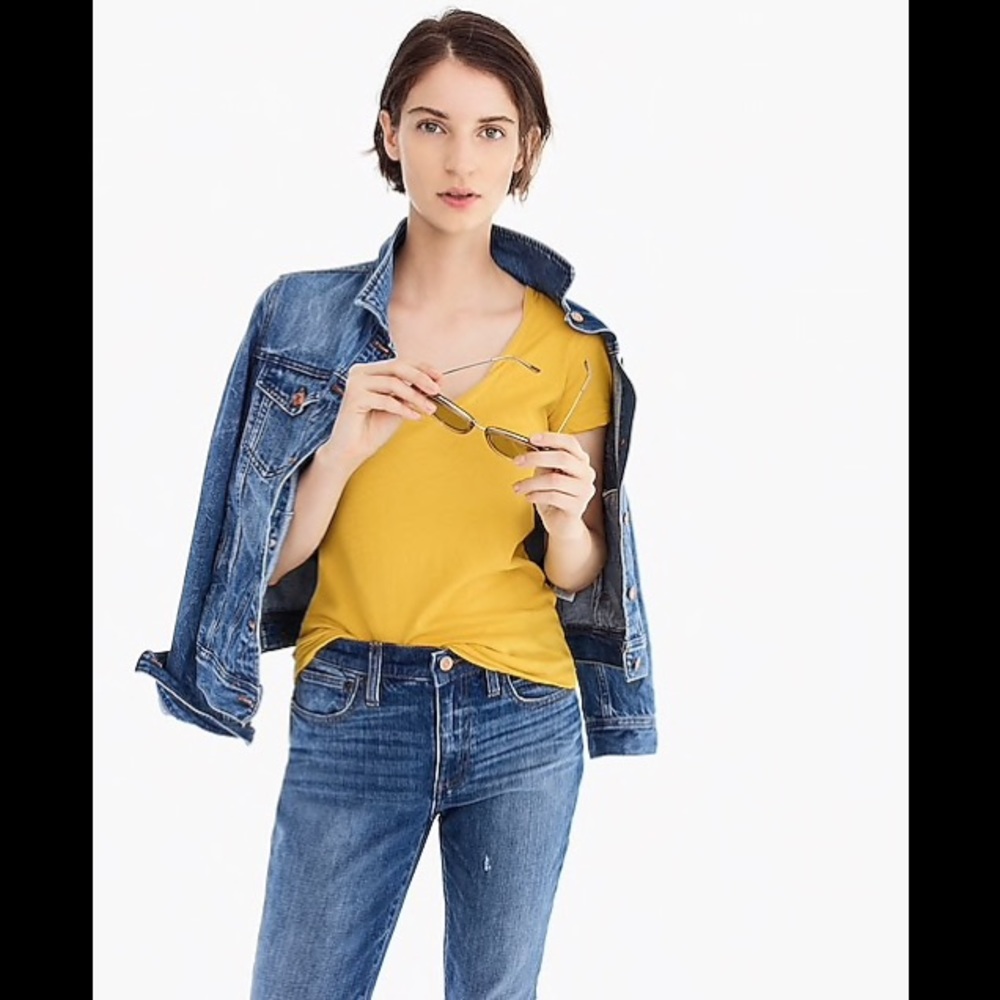 JCrew Mercantile Broken-in-T-shirt